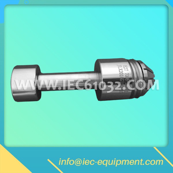 E27 Gauge for Detecting Side-Contacts with Cutting-Edges in Lampholders 7006-22B-1