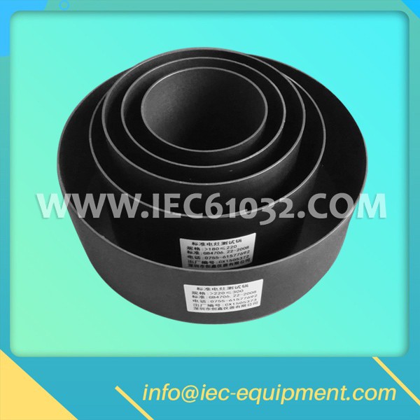 IEC/EN 60335-2-6 Figure 102 Vessel for Testing Induction Hob Elements